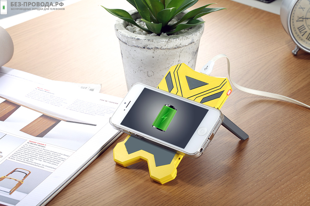 QI сертификат Nik Wireless charger (1356)