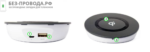 QI ���������� Navilock Wireless Qi Charging Station (772)
