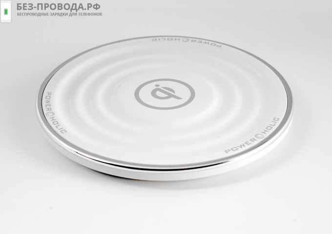 QI ���������� POWERHOLIC Disc Type Wireless Charging Pad (152)